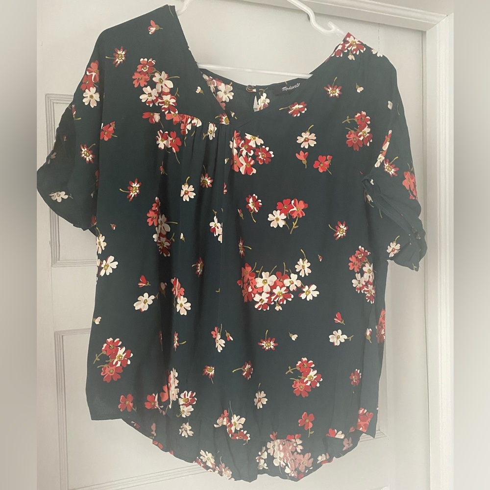 Madewell floral top